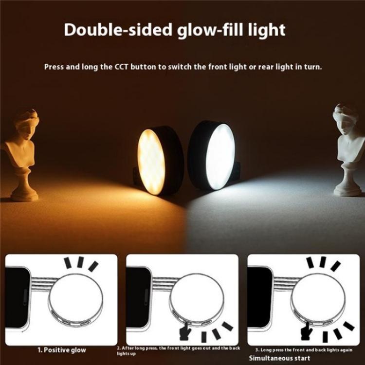 M38 Portable Photography Live MagSafe Magnetic Phone Fill Light