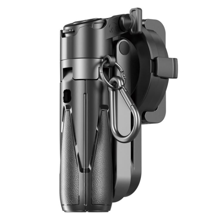 P15-C 2 In 1 Portable Magnetic Tripod Phone Holder Telescopic Selfie Stick with Keyring