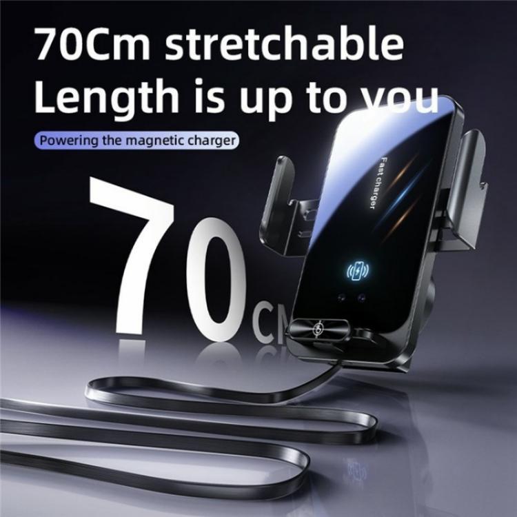 SD06 Car Air Vent Mount Anti Shake Automatic Clamping Wireless Charging Phone Stand