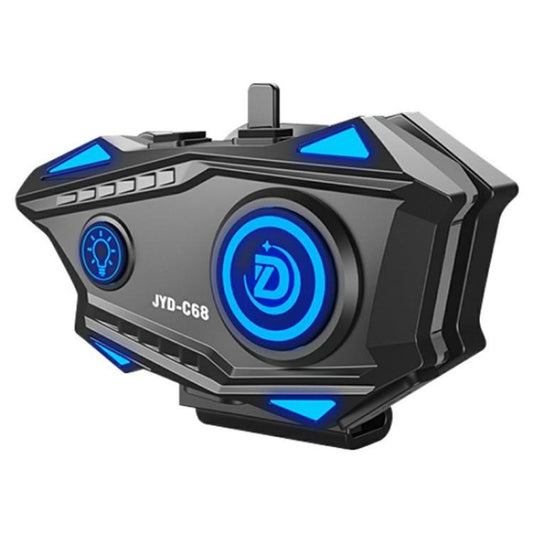 JYD-C68 Motorcycle Riders Helmet Hands-Free Wireless Bluetooth Music Headset