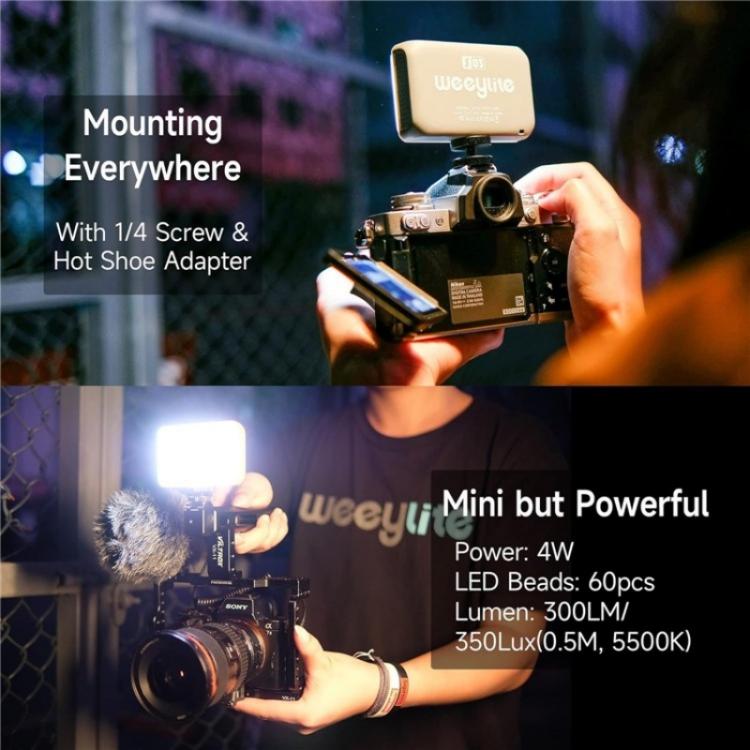 Weeylite S03 Portable RGB Light Video Live Streaming Photography Full Color Fill Light