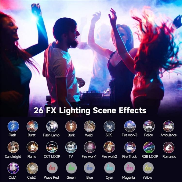 Weeylite S03 Portable RGB Light Video Live Streaming Photography Full Color Fill Light