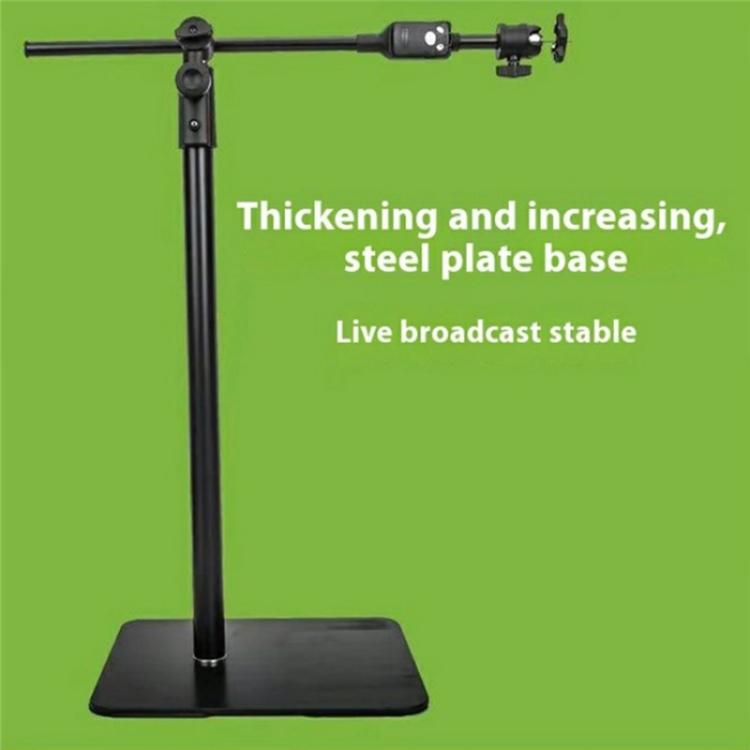 YUNTENG VCT-838 Phone Camera Livestream Overhead Shooting Monopod Stand with Remote Control