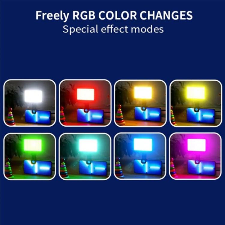 JMARY FM-150RGB For Smartphone Laptop Camera Portable LED RGB Photography Video Light