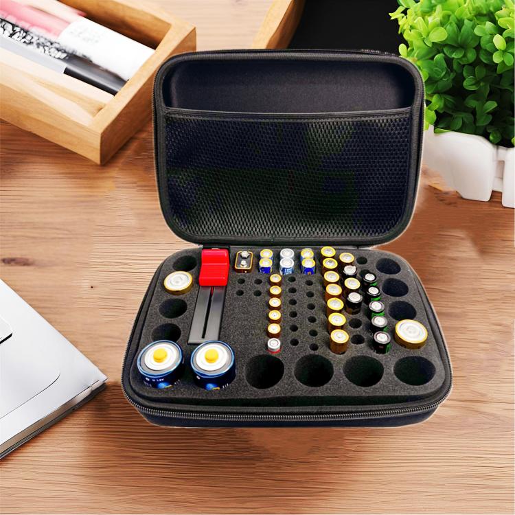 Portable And Pressure-resistant AA Rechargeable Battery Storage Box Case