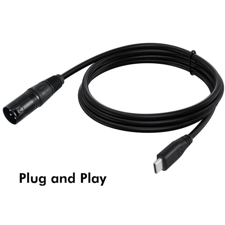 JUNSUNMAY Microphone Phone Audio Adapter Cable, Length: 1m