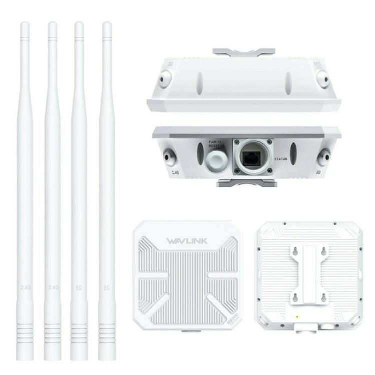 WAVLINK WN588HA2 AP Repeater WiFi Signal Booster AC1200 Dual Band WiFi Extender