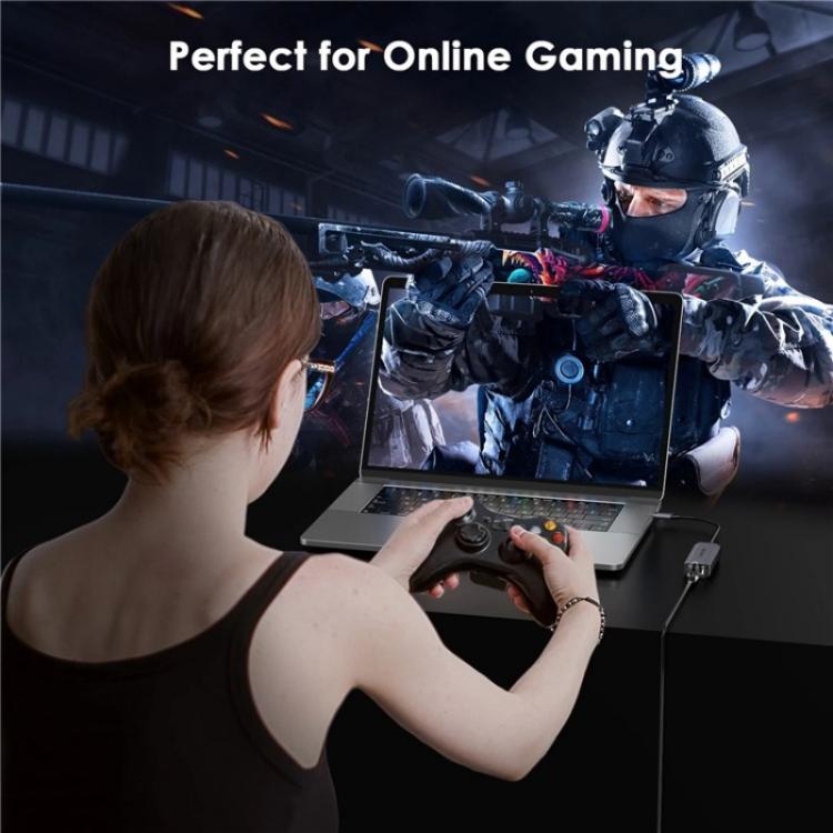 WAVLINK WL-NWU341G Laptop USB-C to 5000Mbps RJ45 LAN Ethernet Network Adapter