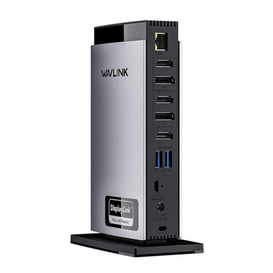 WAVLINK WL-UG69PD13Pro DisplayLink Docking Station 15 in 1 USB-C Hub for MacBook Laptop