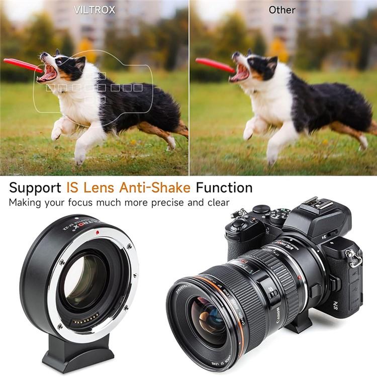 VILTROX EF-Z2 0.71X Auto Focus Camera Lens Mount Adapter For Canon EF to Nikon Z Mount