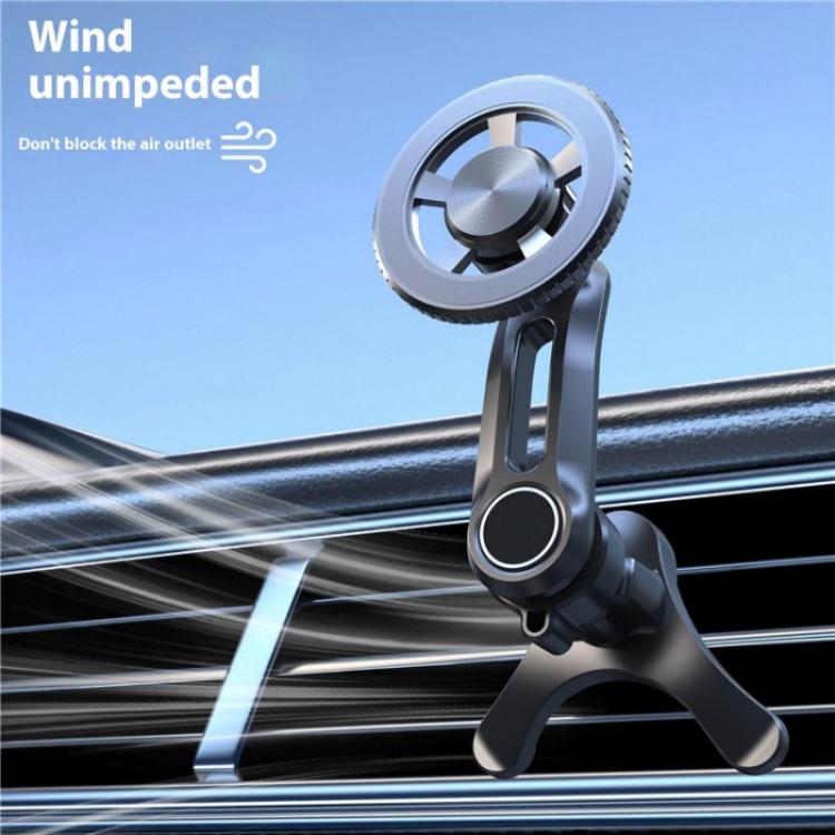 V005 360 Degree Rotatable Air Vent Holder Bracket Compatible With MagSafe Car Phone Mount