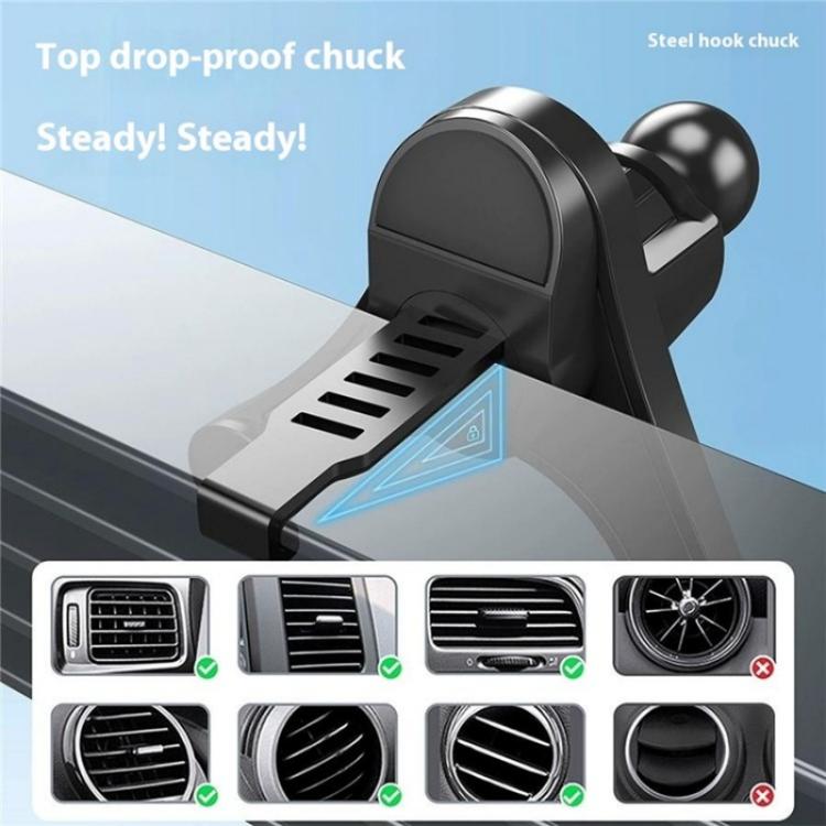V004 Adjustable Angle Cellphone Bracket Compatible MagSafe Car Phone Holder Air Vent Mount