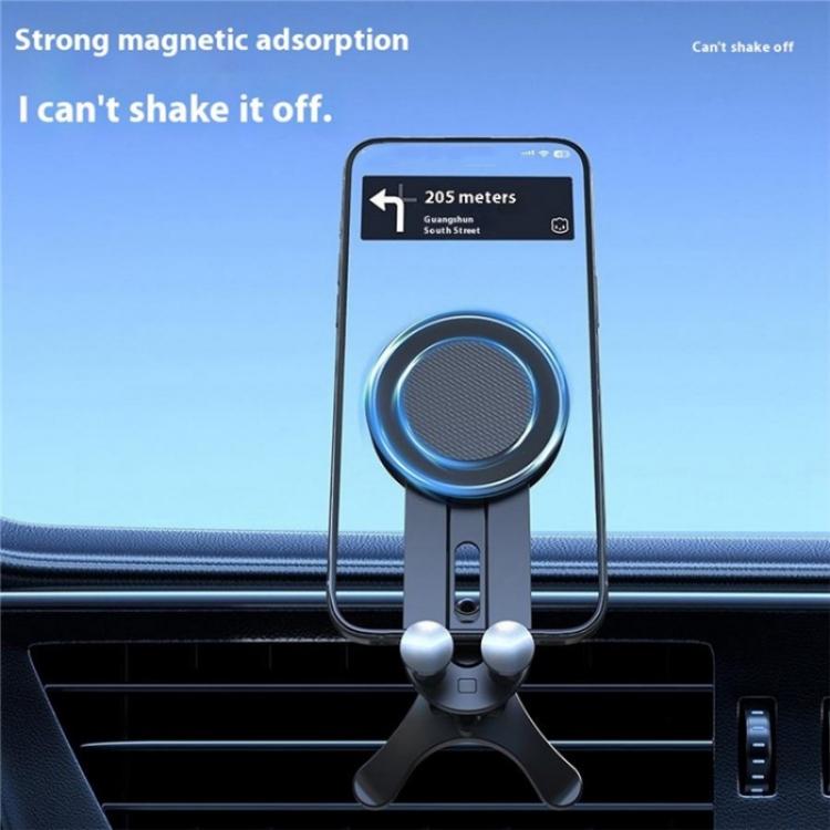 V004 Adjustable Angle Cellphone Bracket Compatible MagSafe Car Phone Holder Air Vent Mount