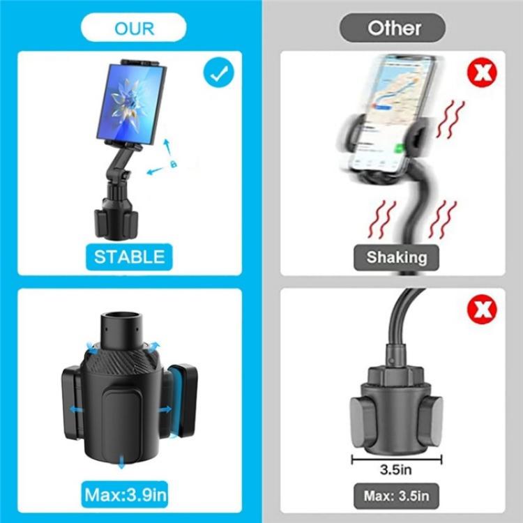 CUP-B18 Universal Car Cup Holder Mount Long Arm Bracket