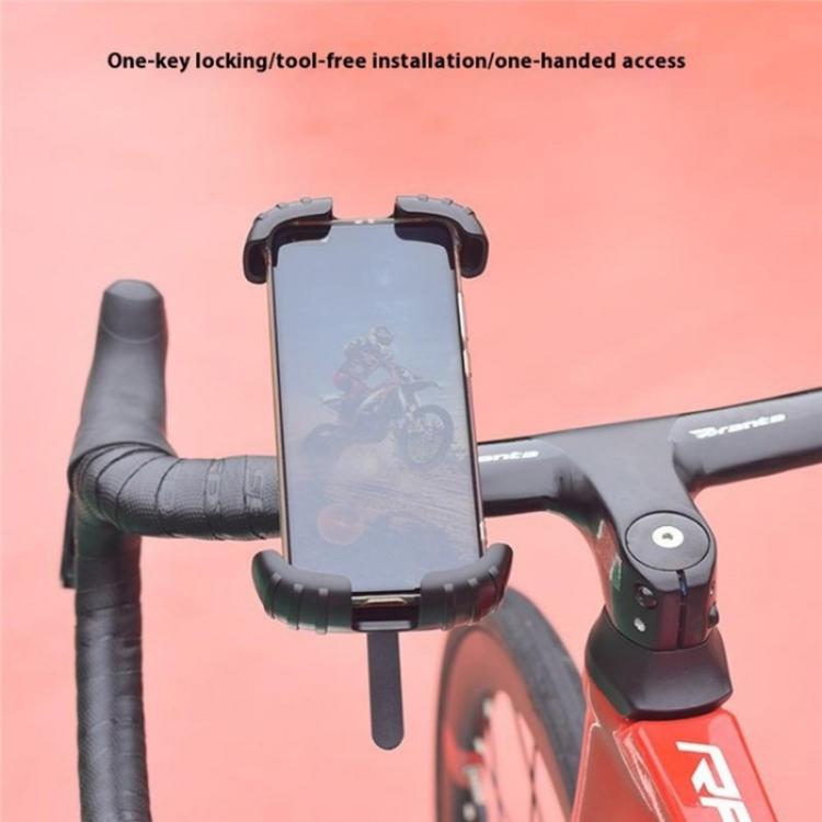 Z012 360 Degree Rotation Motorcycle Bicycle Handlebar Rearview Mirror Phone Mount