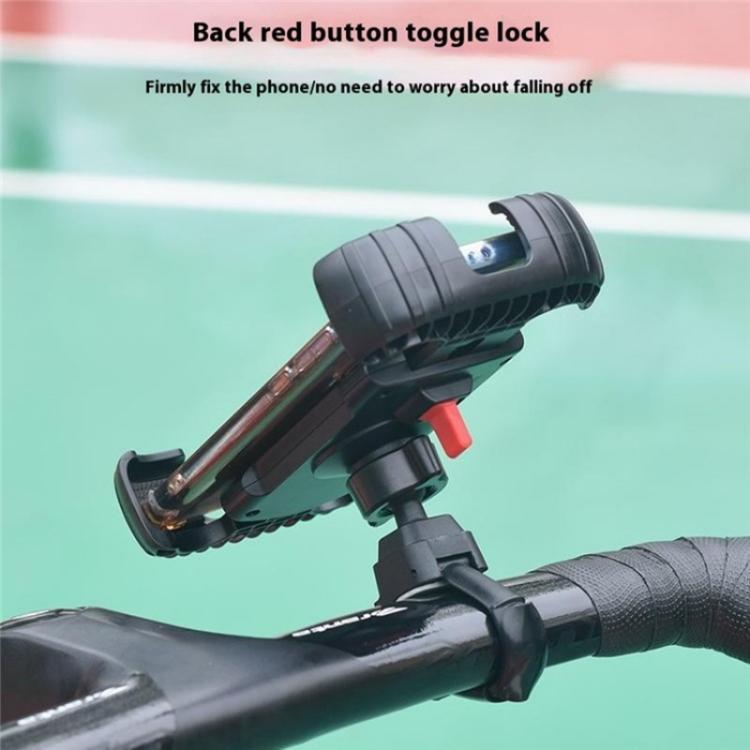 Z012 360 Degree Rotation Motorcycle Bicycle Handlebar Rearview Mirror Phone Mount