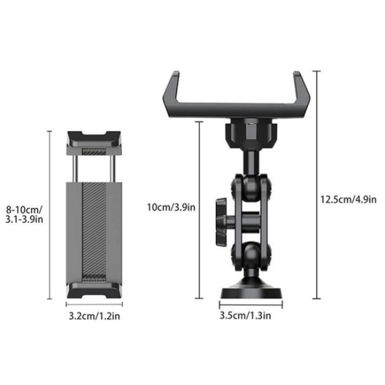 X037 360 Degree Adjustable Magnetic Base Phone Holder for Gym Equipment