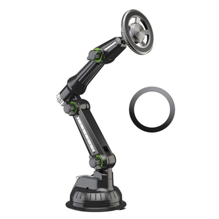 XWJ-JX04 Dashboard Windshield Magnetic Car Mount Suction Cup Base Long Arm Holder