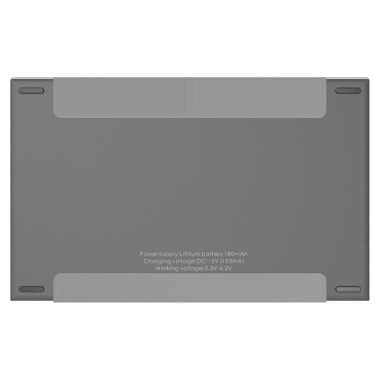 KF86 MAX Foldable Wireless Bluetooth-Compatible Keyboard With Touchpad + Leather Case