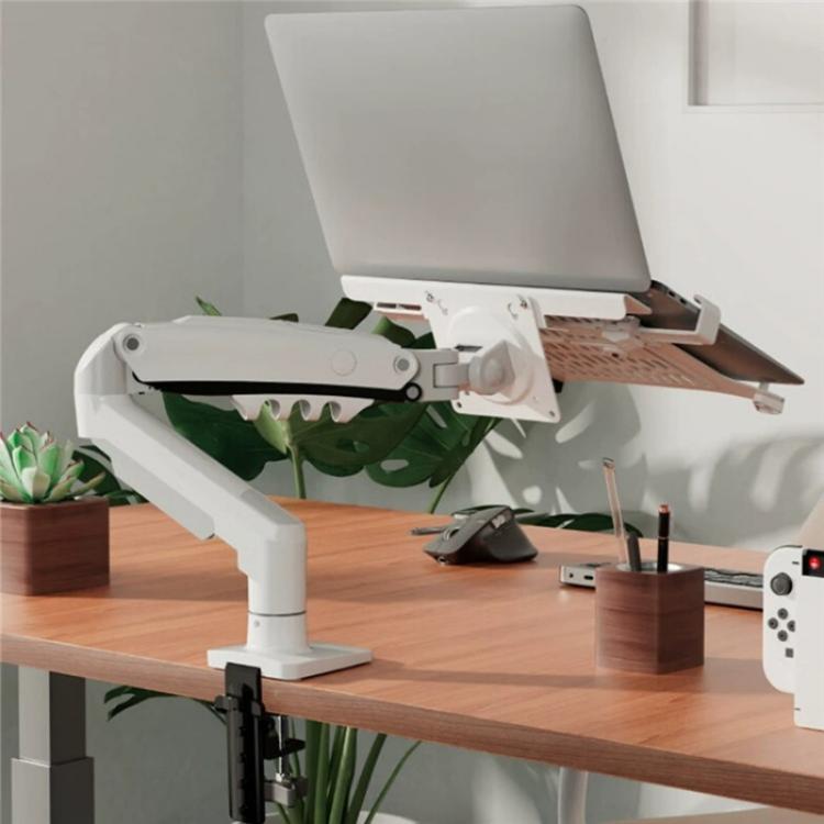 NORTH BAYOU F80-FP For 17-30 Inch Laptop Height Adjustable Desktop Mount Bracket