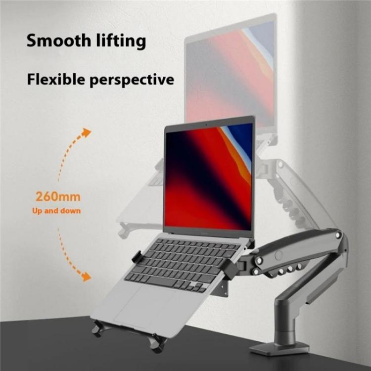 NORTH BAYOU F80-FP For 17-30 Inch Laptop Height Adjustable Desktop Mount Bracket