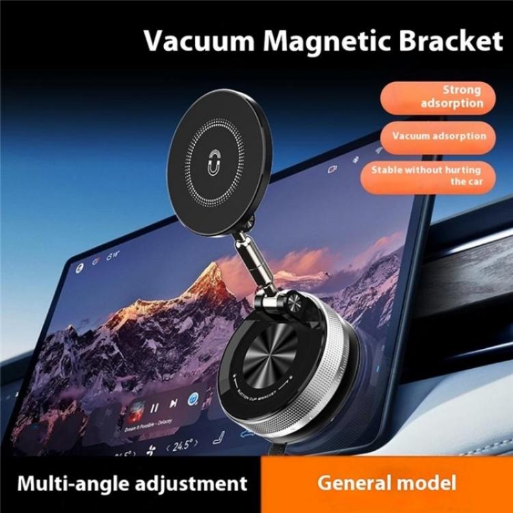 SD09 Dashboard Windshield Vacuum Suction Phone Holder Magnetic Car Mount Foldable Stand