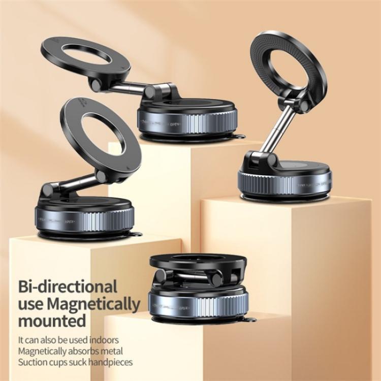 K007 Dashboard Stand 360 Degree Rotation Car Suction Cup Base Magnetic Mount Phone Holder