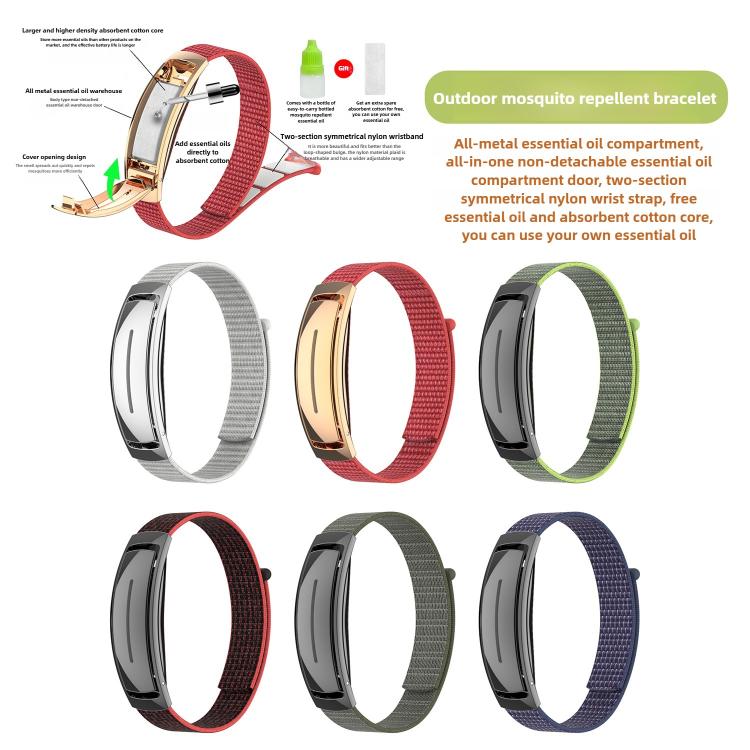 Outdoor Mosquito Repellent Bracelet Integrated Non-Separating Essential Oil Barn Door Wristband