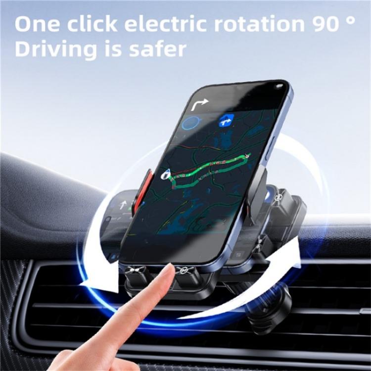 SD19 Wireless Charger 15W Magnetic Fast Charging Car Air Vent Mount Phone Holder