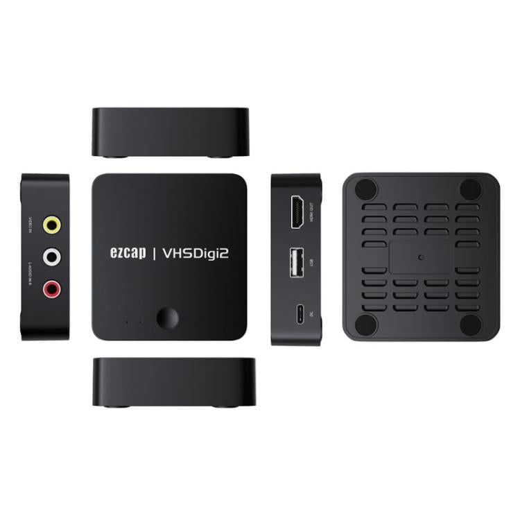 Ezcap 181P Video Capture Box VHSDigi2 AV Recorder VHS to MP4 Converter