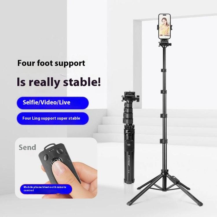 YUNTENG XC-90 Smartphone Camera Bluetooth Selfie Stand for Vlog Video Live Streaming