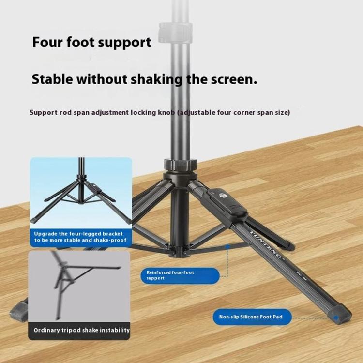YUNTENG XC-90 Smartphone Camera Bluetooth Selfie Stand for Vlog Video Live Streaming