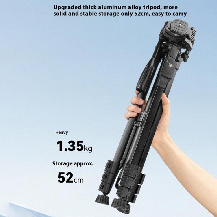 YUNTENG VCT-669 For Live Streaming Video Recording Camera Tripod Smartphone Selfie Mount