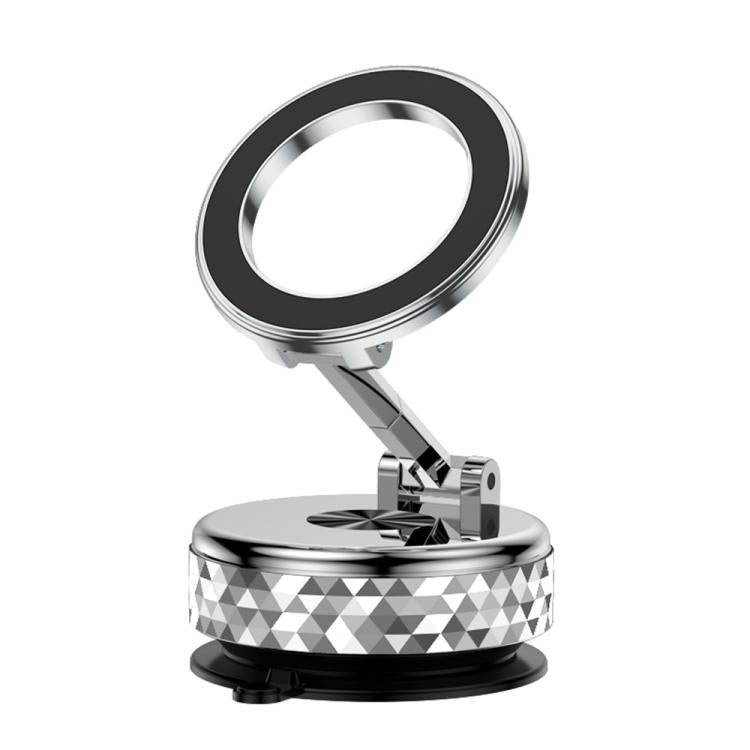 K12 Vacuum Suction Mount Foldable 360 Rotation Magnetic Car Phone Holder