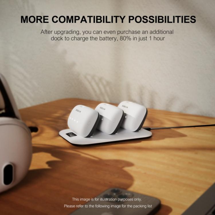 BOBOVR B100U For BOBOVR M1 / M2 / M3 Replacement Battery VR Head Strap Accessories