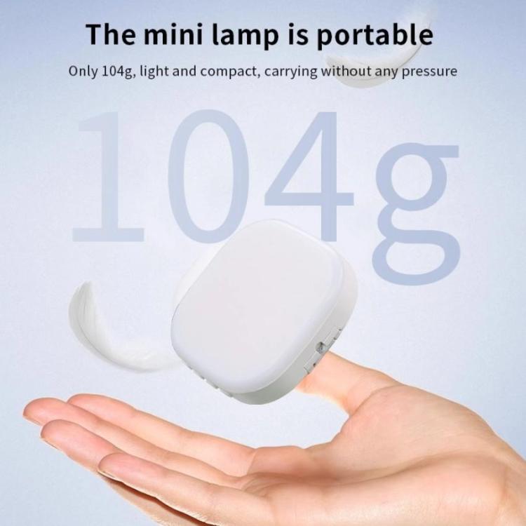 AL80 Portable 360 Degree Rotatable Magnetic Selfie Fill Light LED Fill Lamp
