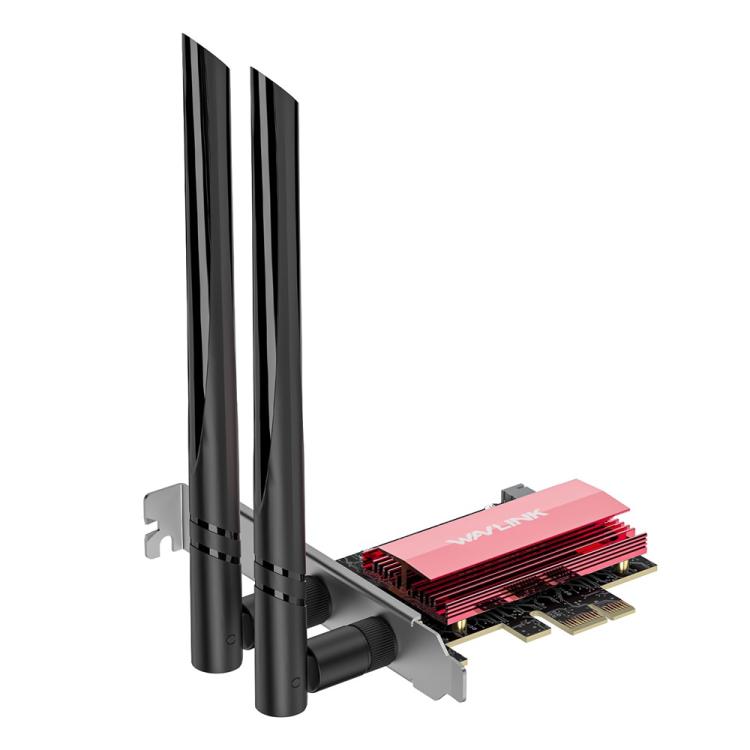 WAVLINK WN685BE3-B BE8800 2.4GHz 5GHz 6GHz WiFi 7 Tri-Band PCI-E Wireless Network Card