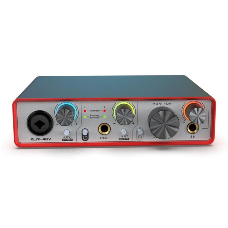 Solo3 24 Bit 2 In 2 Out Professional Audio Sound Card Recording Device