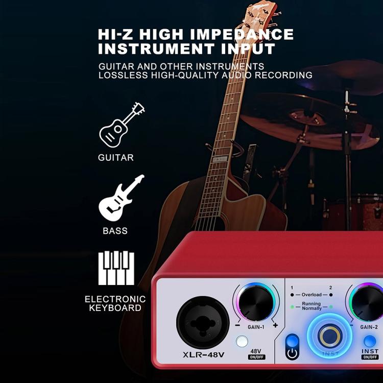 Solo3 24 Bit 2 In 2 Out Professional Audio Sound Card Recording Device