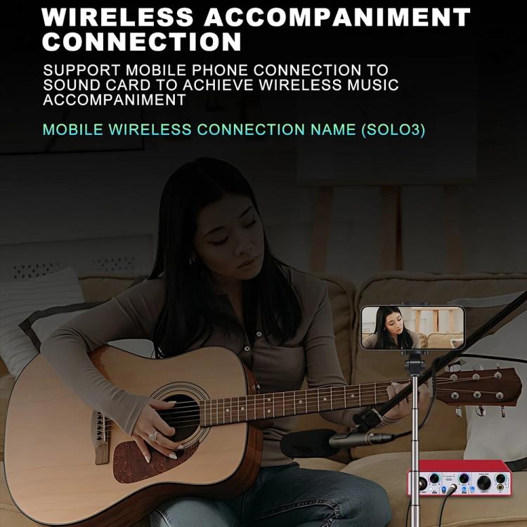 Solo3 24 Bit 2 In 2 Out Professional Audio Sound Card Recording Device