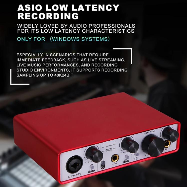 Solo3 24 Bit 2 In 2 Out Professional Audio Sound Card Recording Device