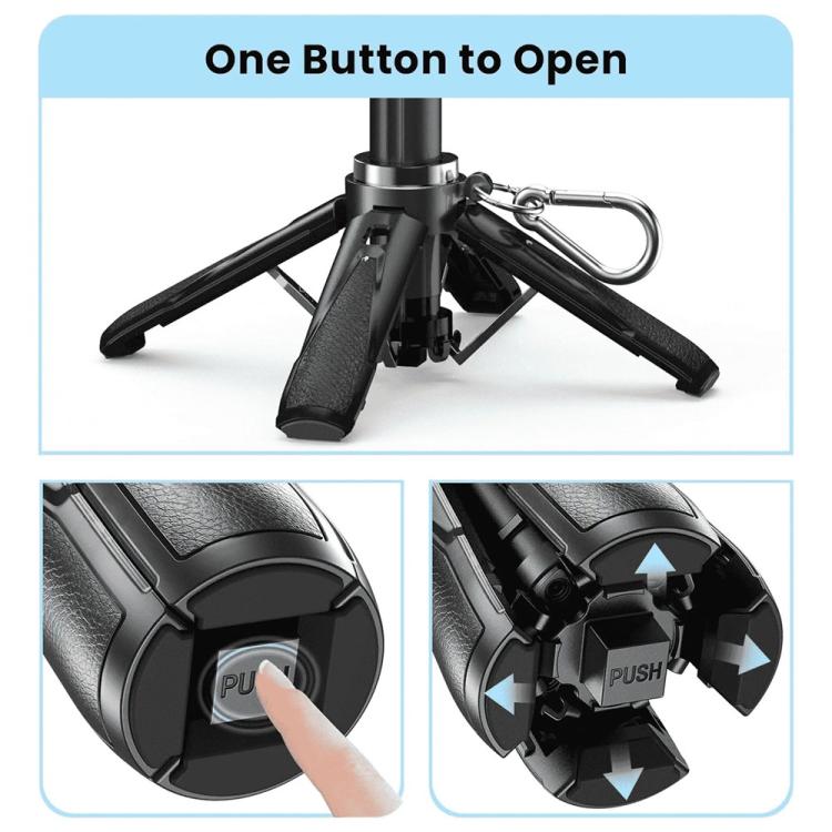 Jmary MT-18 Extendable Phone Holder Wireless Control Mini Phone Selfie Stick Tripod