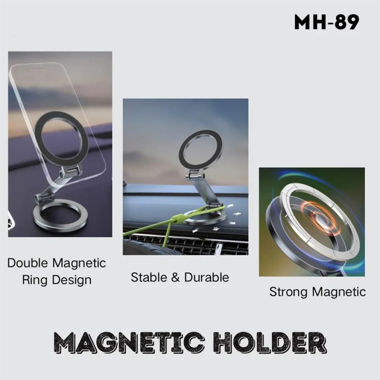 Jmary MH-89 Folding Adjustable Car Magnetic Phone Holder