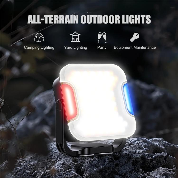 JMARY FM-328R Adjustable Color Temperature Outdoor Camping LED Light Portable Video Fill Light