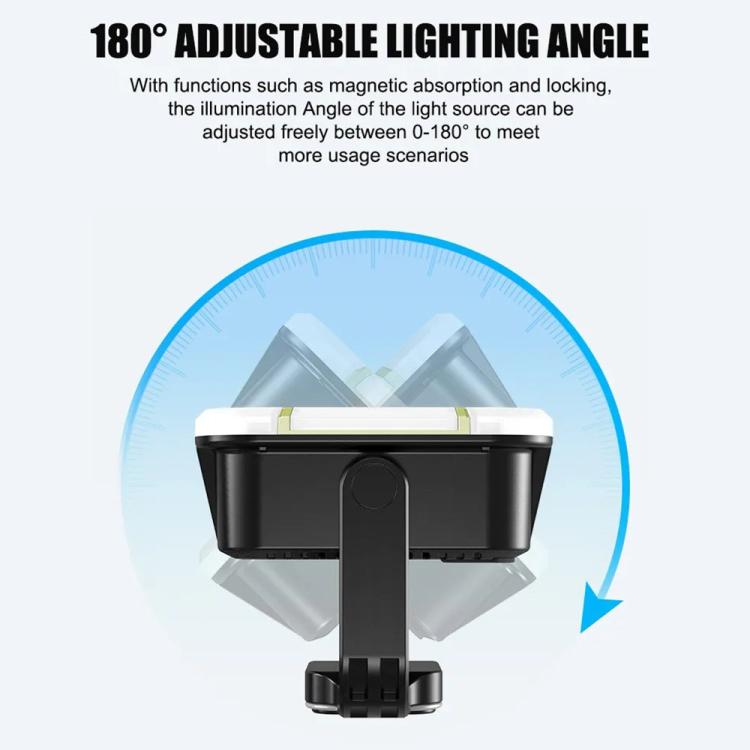 JMARY FM-328R Adjustable Color Temperature Outdoor Camping LED Light Portable Video Fill Light