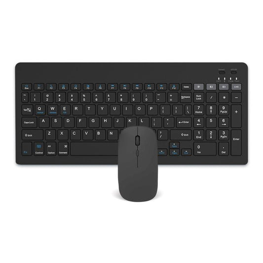 2858+030 Rechargeable Wireless Bluetooth Keyboard Silent Mouse Set with 800/1200/1600 DPI