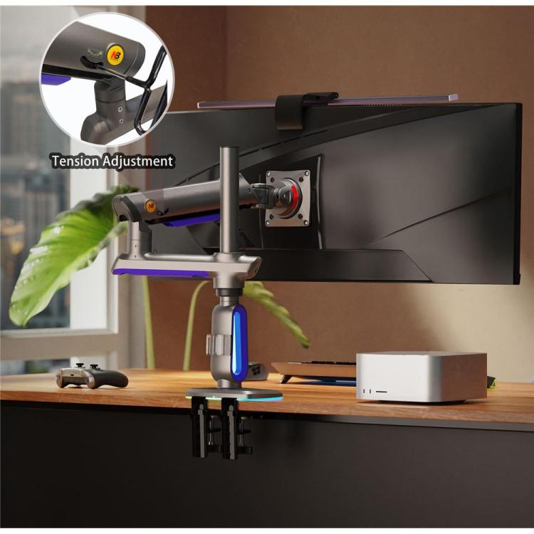 NORTH BAYOU G80 32-60 inch Curved Display Gaming Monitor Desk Stand Monitor Support Arm