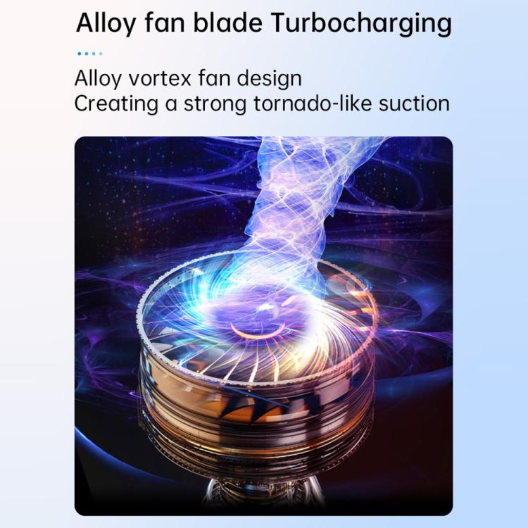 V16D 7 Nozzles 2 in 1 Car Vacuum Cleaner Powerful Suction Rechargeable Handheld Dust Blower