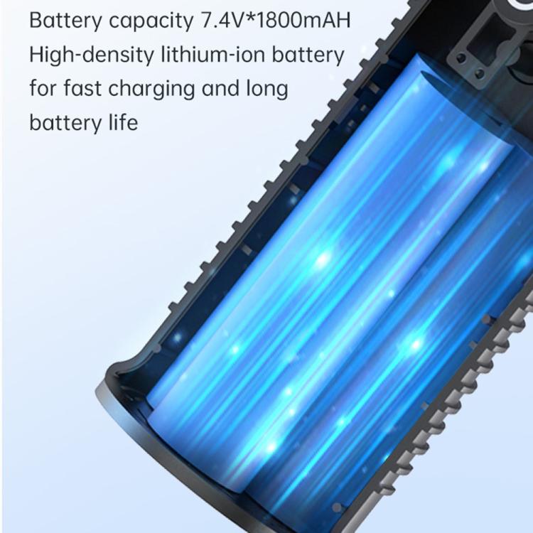 V16D 7 Nozzles 2 in 1 Car Vacuum Cleaner Powerful Suction Rechargeable Handheld Dust Blower