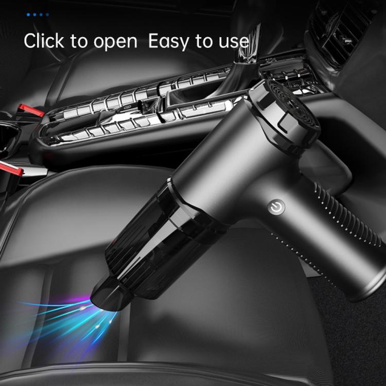 V16D 7 Nozzles 2 in 1 Car Vacuum Cleaner Powerful Suction Rechargeable Handheld Dust Blower